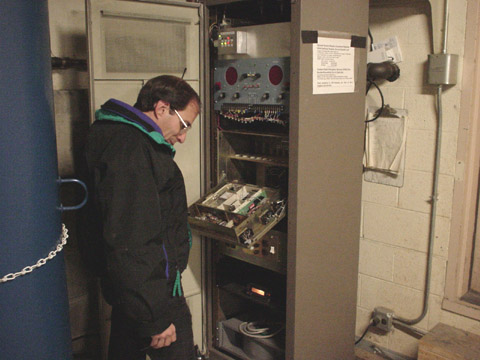 224.00 MHz repeater cabinet